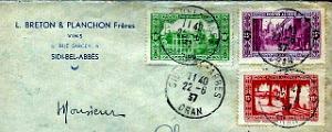 Oran enveloppes pub 727
